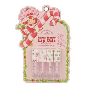 Celavi x Strawberry Shortcake Berry Merry Lip Oils Set